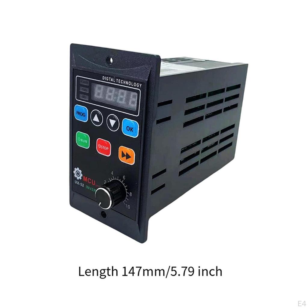 Преобразователь частоты 220 В Компактный регулятор скорости для вентиляторов Гравировальные машины 400 Вт