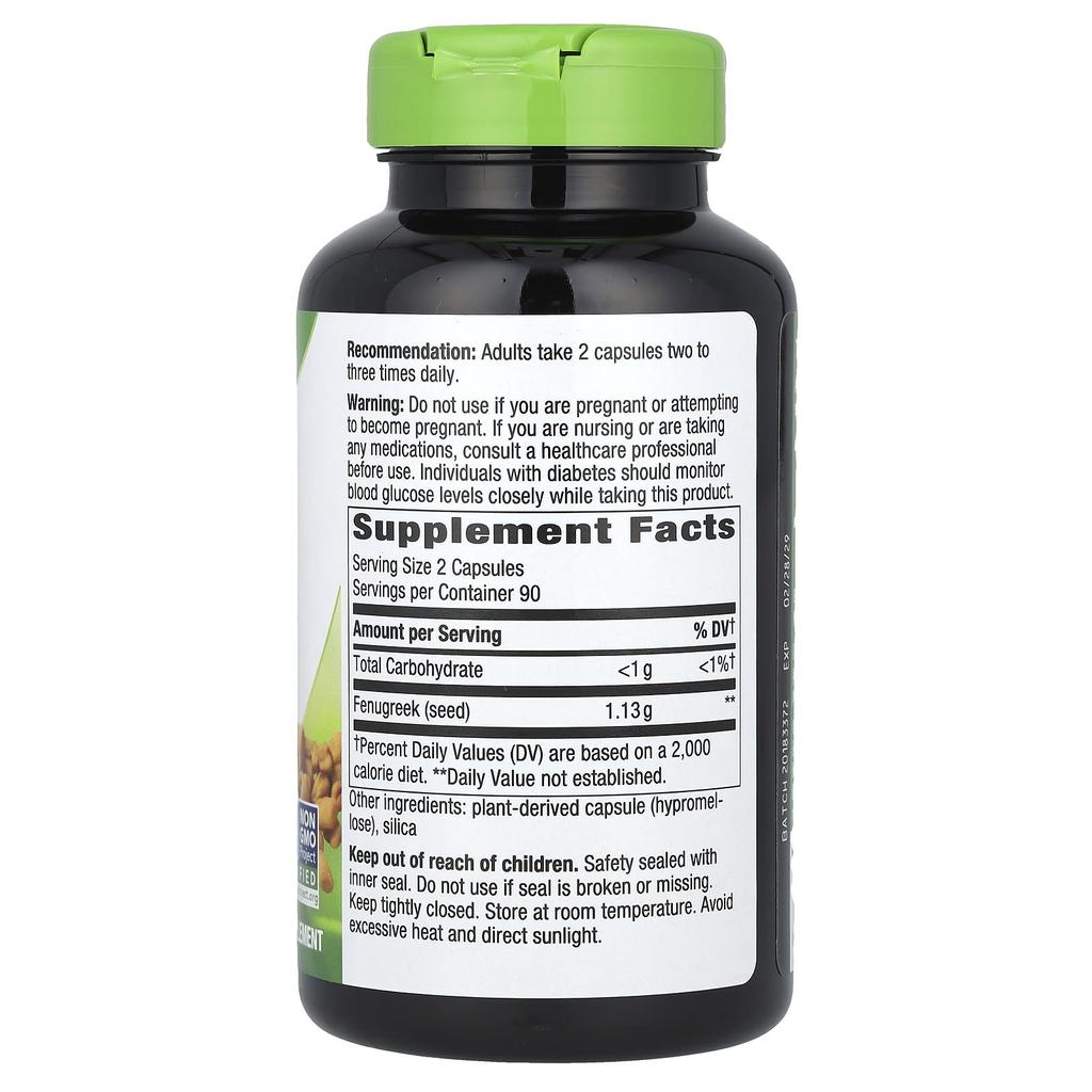 Nature's Way Horopa Seed, Vegan Capsules, 180 Capsules (565Mg Per Capsule)