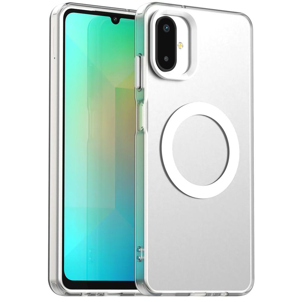 For Samsung Galaxy F06 5G/M06 5G Case Compatible with MagSafe Anti Drop Hybrid Phone Back Cover