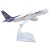 16см Thai Smile 320 Самолет Масштаб Самолет Металлический сплав Сувенирная коллекция Игрушка Реплика Миниатюрный Литой самолет Игрушка Самолеты
