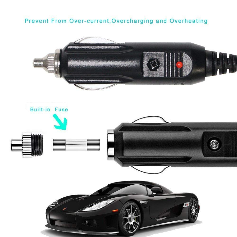 GTIWUNG 4pcs 12-24V Cigarette Lighter Plug Plug Men's Car Cigarette