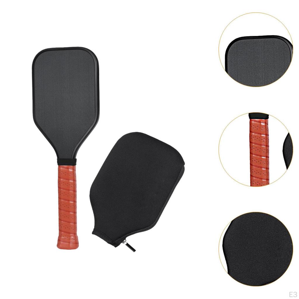 Pickleball Paddle Comfortable Handle Training Equipments Racket Multipurpose for Gym