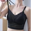 Женский кружевной бюстгальтер большого размера, тонкий, с перекрещивающимся дизайном для контроля бокового бюста, функция предотвращения отвисания и поддержки