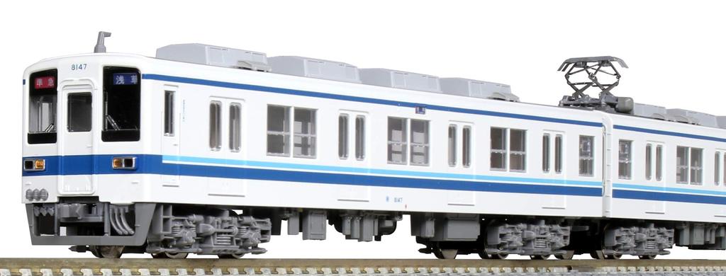 KATO N Gauge Tobu Railway 8000 Series Updated Car Addition Set Железнодорожная модель поезда 4-вагонный 10-1648