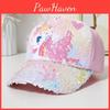 Unicorn Kids Mermaid Sun Hat With Sunshade And Windproof Features For Outdoor