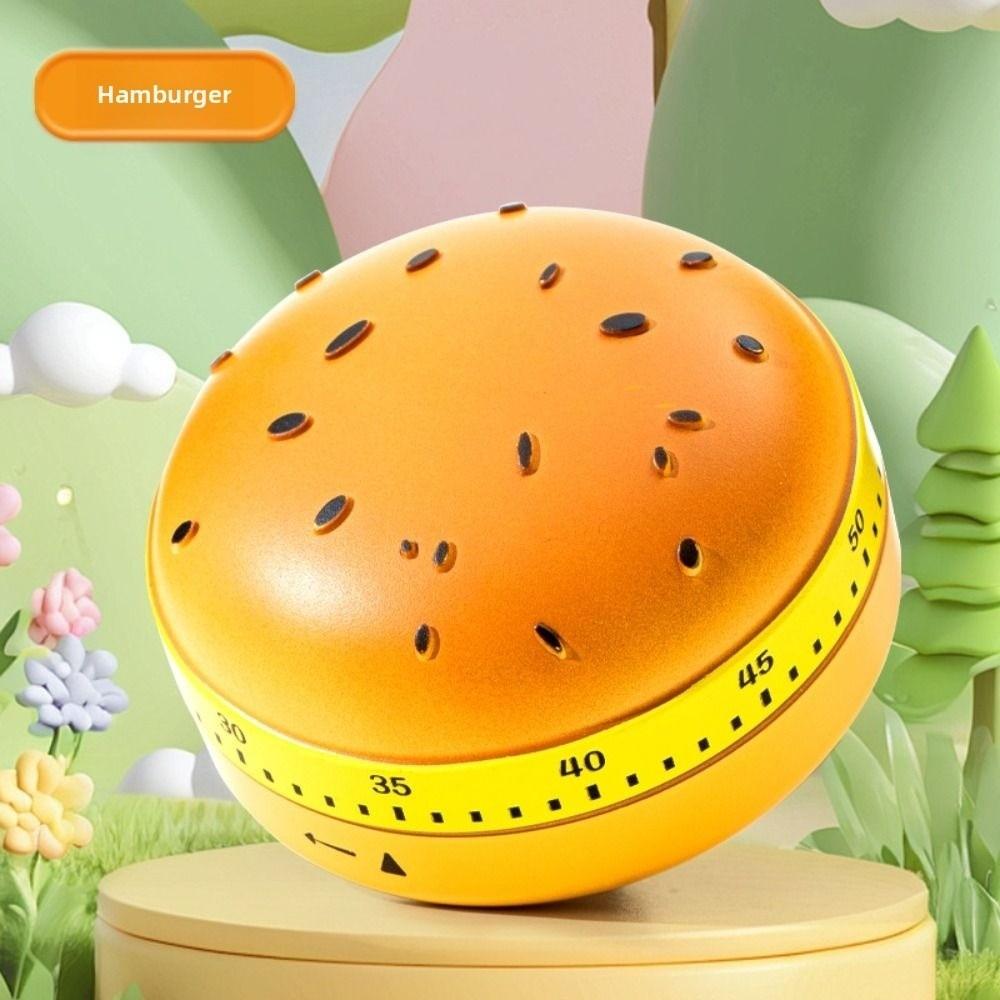 60 Minutes Countdown Alarm Clock Cartoon Mechanical Timer Children Study Timer Kids/Adult