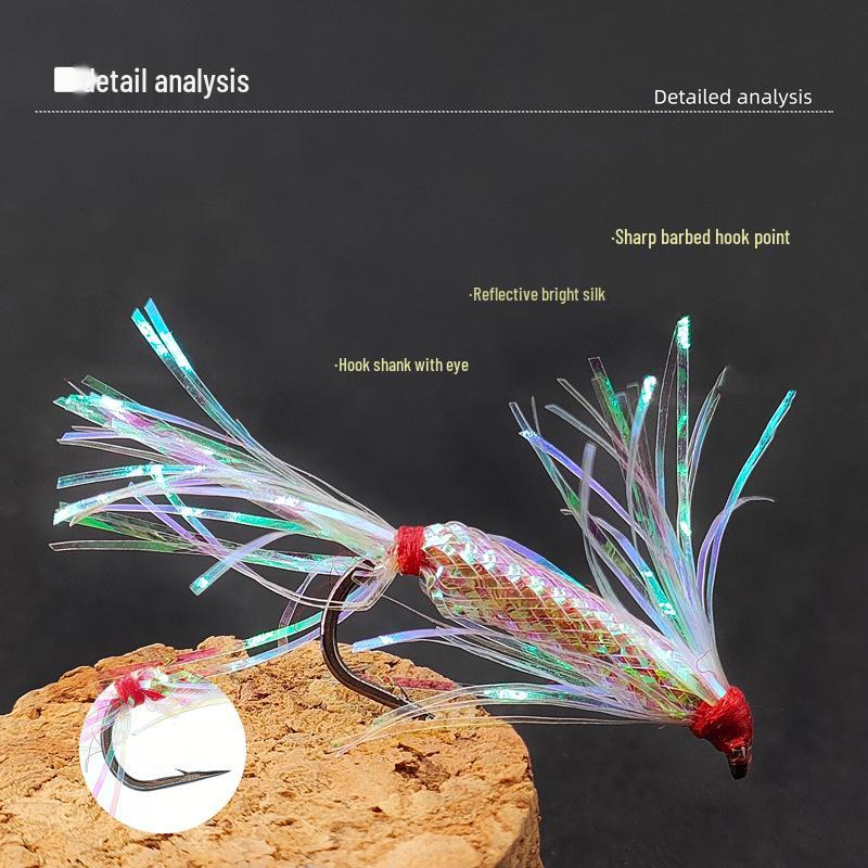 White Egret Fly XB052 - Hot Selling Juletraeet Trout Fly Fishing Lure