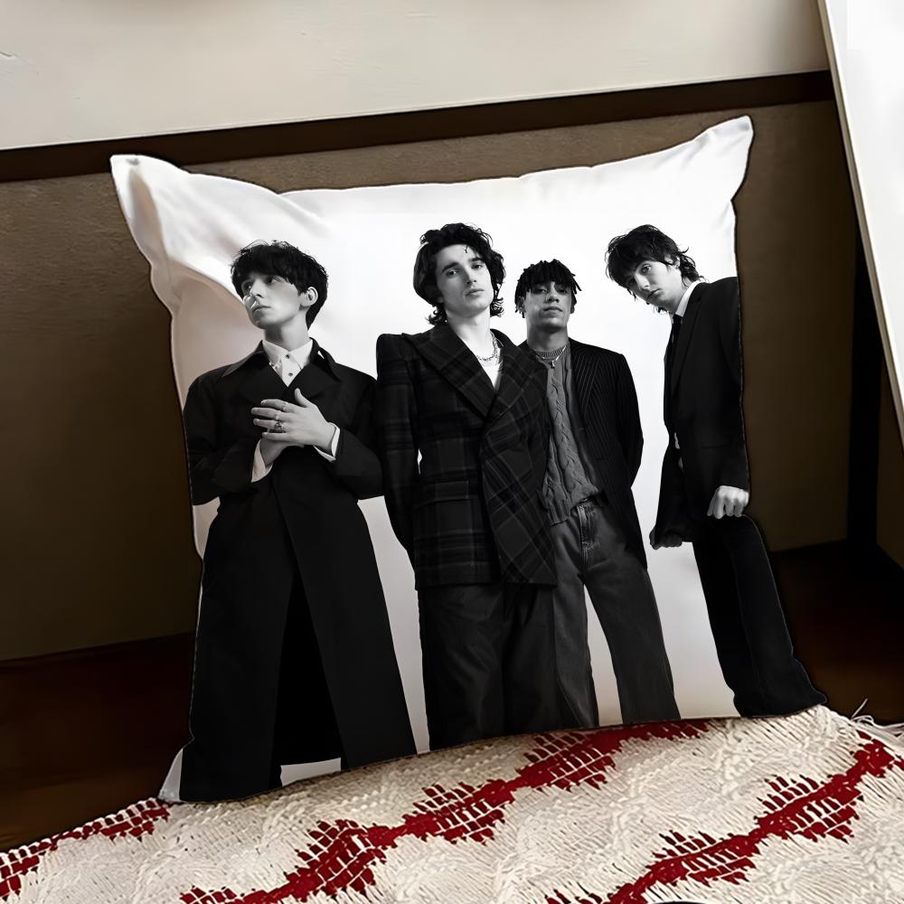 IInhaler Band Cushion Cover Reversible Soft Durable Pillow Cover Home  Car MultiScene Use for Daily Comfort