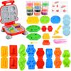 OTONOPI Wheat Clay Clay 12 Play Pretend Naturally Ages Clay, Clay, Toy, Set, Colors, Cooking, Kitchen, Hamburger, House, Play, Children's Toys,