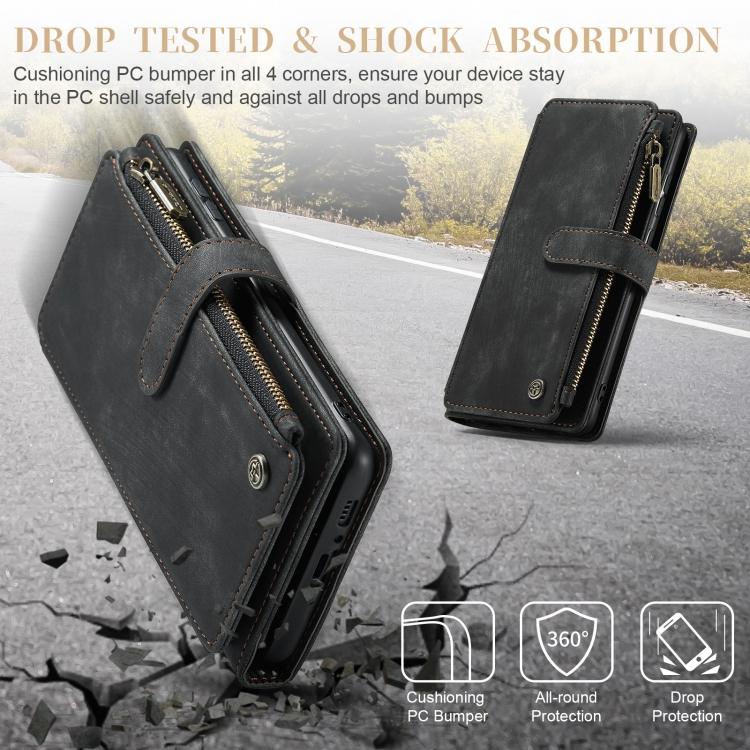 Для Samsung Galaxy A34 5G CaseMe C30 Многофункциональный кожаный чехол для телефона