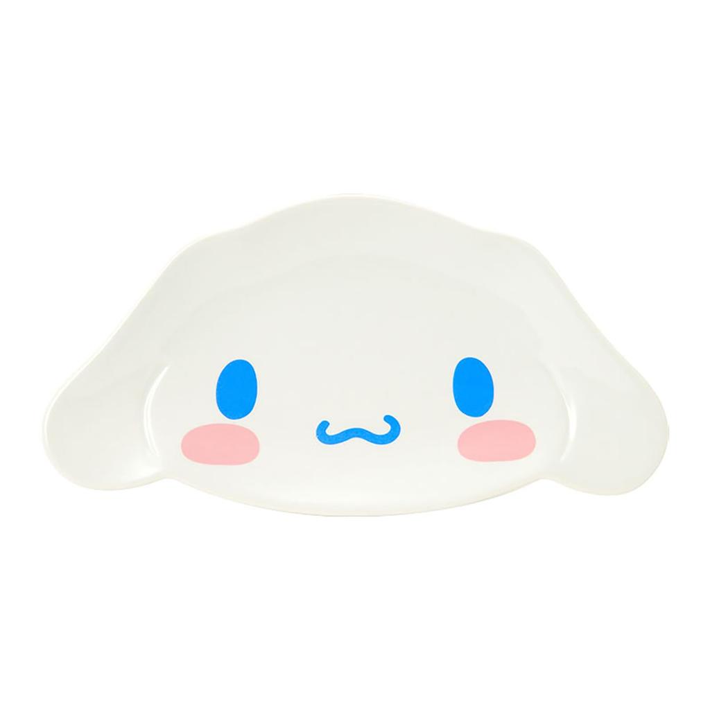 Sanrio Cinnamoroll Plate and Dryer 142336 Face-Shaped (Microwave, Dishwasher, Safe)