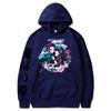 Anime Hoodies Demon Slayer Hoodie Oversize Sweatshirt for Men Hooded Sweatshirts Unisex Printed Pullover Streetwear Men Clothing