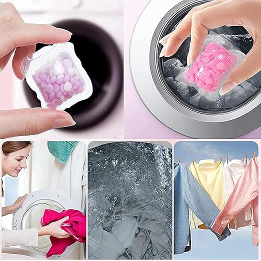 Laundry Scented Beads Cover Clothes, Long-lasting , Smooth Clothes, Anti-static, Scented Beans.
