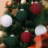 Crochet Christmas Ball 6cm Xmas Ornament Ball New Xmas Tree Hanging Pendant  Christmas Decorations