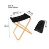 Folding Small Stool Fishing Chair Aluminum Alloy Outdoor Portable Picnic Folding Chair Ultralight MIni Storage Fishing Chair