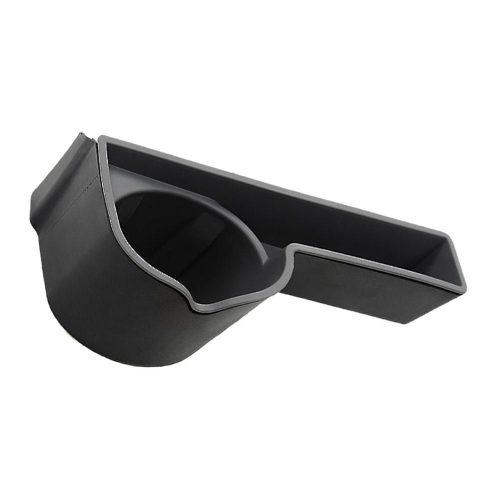 Для Tesla Model 3/Y 2024-2024 Ящик для хранения приборной панели автомобиля Держатель для стакана с водой Передняя панель приборов Укладка Уборка Автомобильные аксессуары