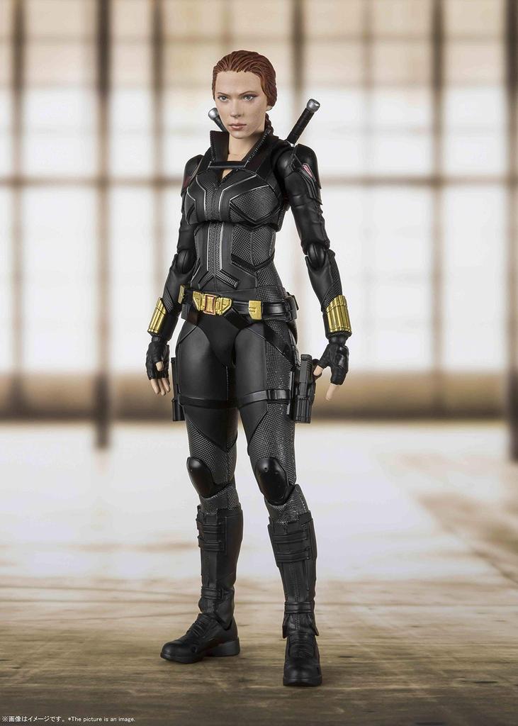 TAMASHII NATIONS MARVEL Black Widow 145mm Painted Movable Figure S.H.Figuarts (Black Widow) Approx. ABS&PVC