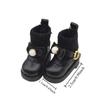 1 Pair Mini Obitsu 11 Doll Boots Golden Buttons 1/12 Bjd Doll Boots  Children