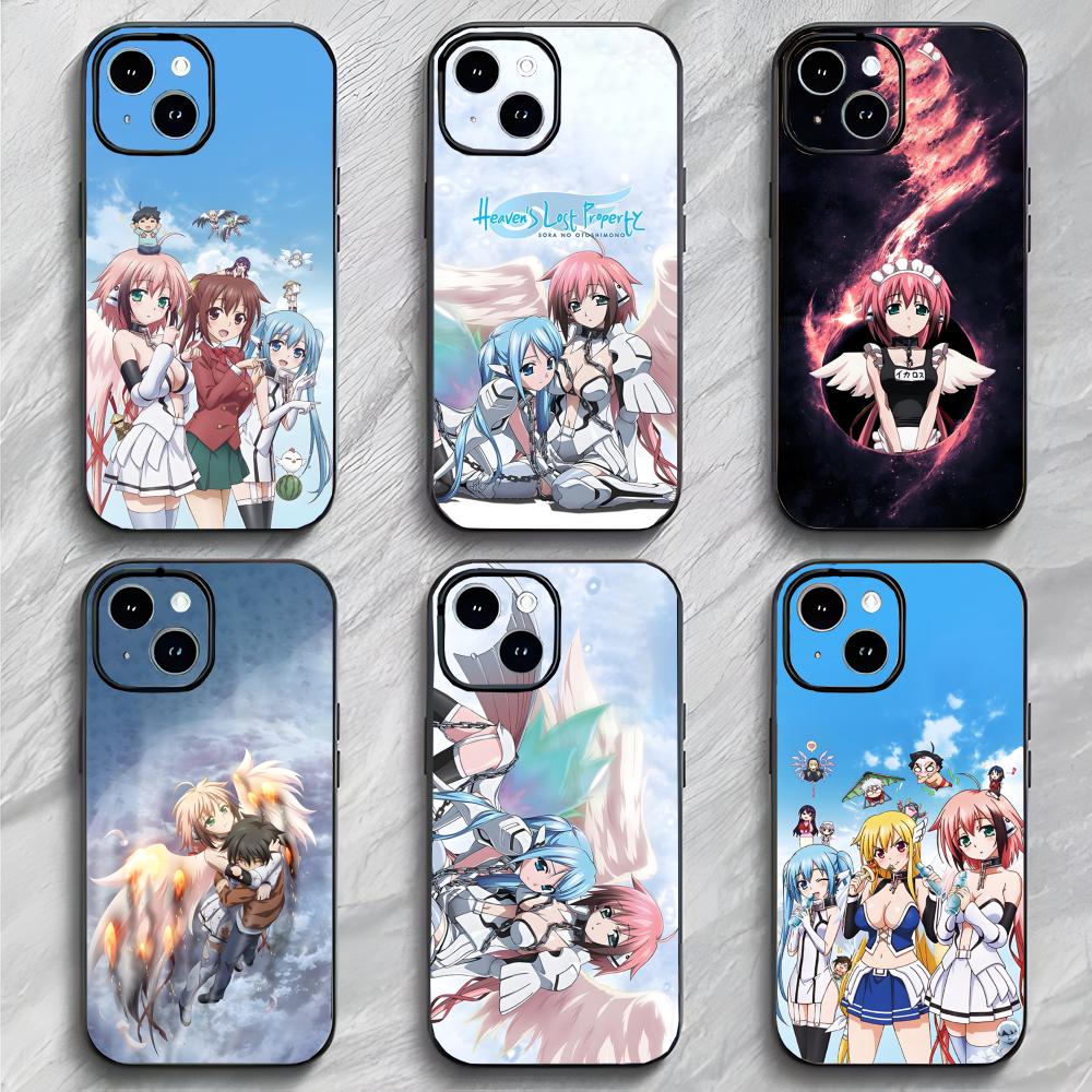 Забавный японский аниме H-Heavens Lost Property Чехол для телефона Чехол для телефона Мягкая упаковка Легкий Для iPhone17 16 15 14 13 ProMax
