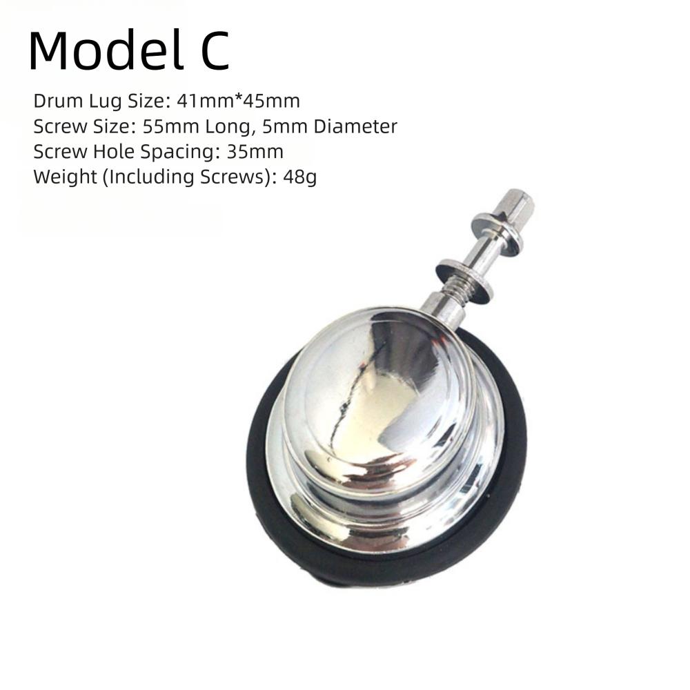 Cover Bracket Drum Lugs Fixing Screws Silver Drum Leg Parts Accessories for Drums Drum Lugs Leg