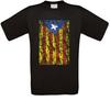 Каталония Catalunya Cataluna Барселона Футболка Унисекс Футболка