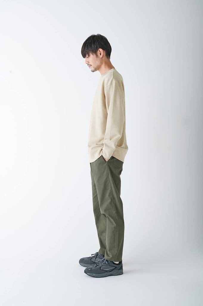 Amazon Essentials Men's Wide Fit Crew Neck Sweatshirt (formerly WHOLEPERSON), Beige, Size M