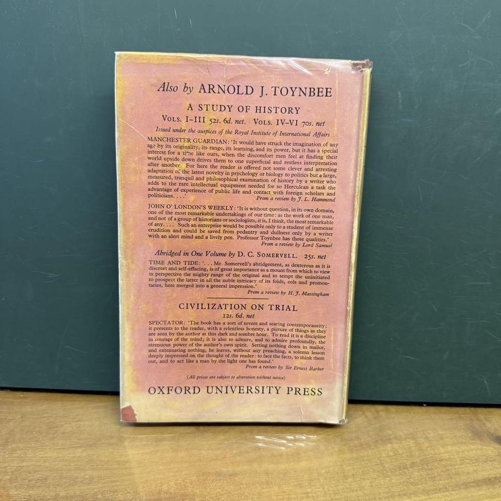 [USED] War and Civilization Arnold J. Toynbee