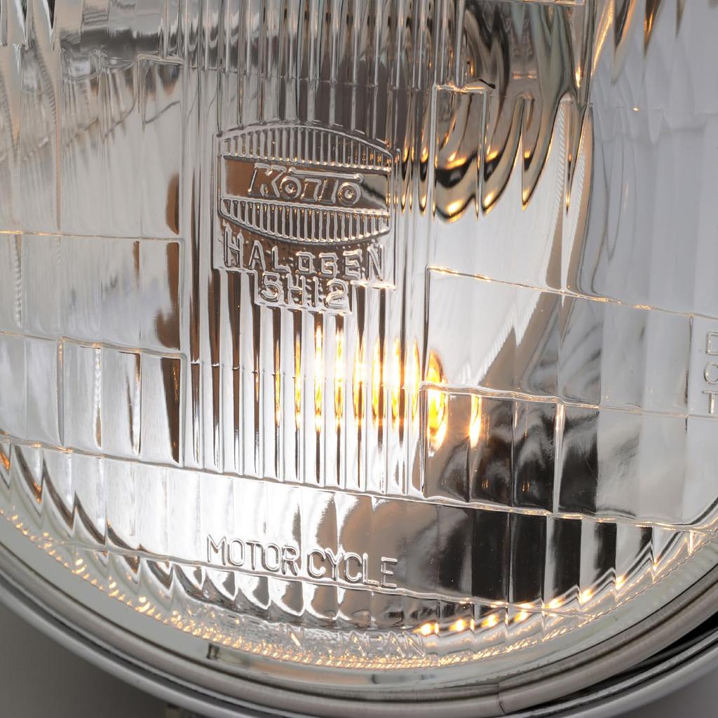 Daytona Мотоциклетная фара Лампа H4 Диаметр линзы Комплект фары Хром 22713 153