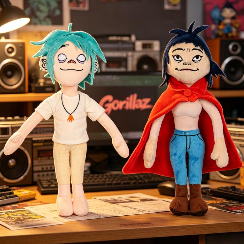 31cm Hot Cartoon Animation Noodle Plush Toys Exquisite Anime Merchandise Character Role Doll Collection Birthday Gift for Friend