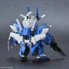 SD Gundam Cross Silhouette Earth Three Gundam пластиковая модель с цветовой кодировкой
