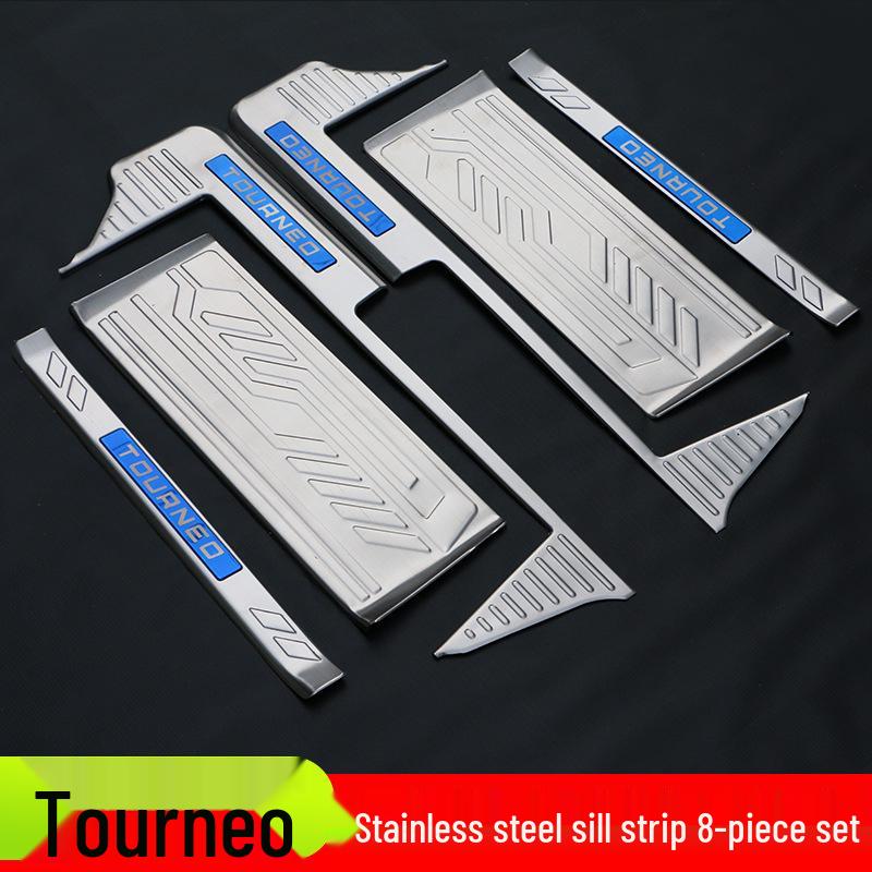 Комплект порогов и защиты заднего бампера Ford Tourneo