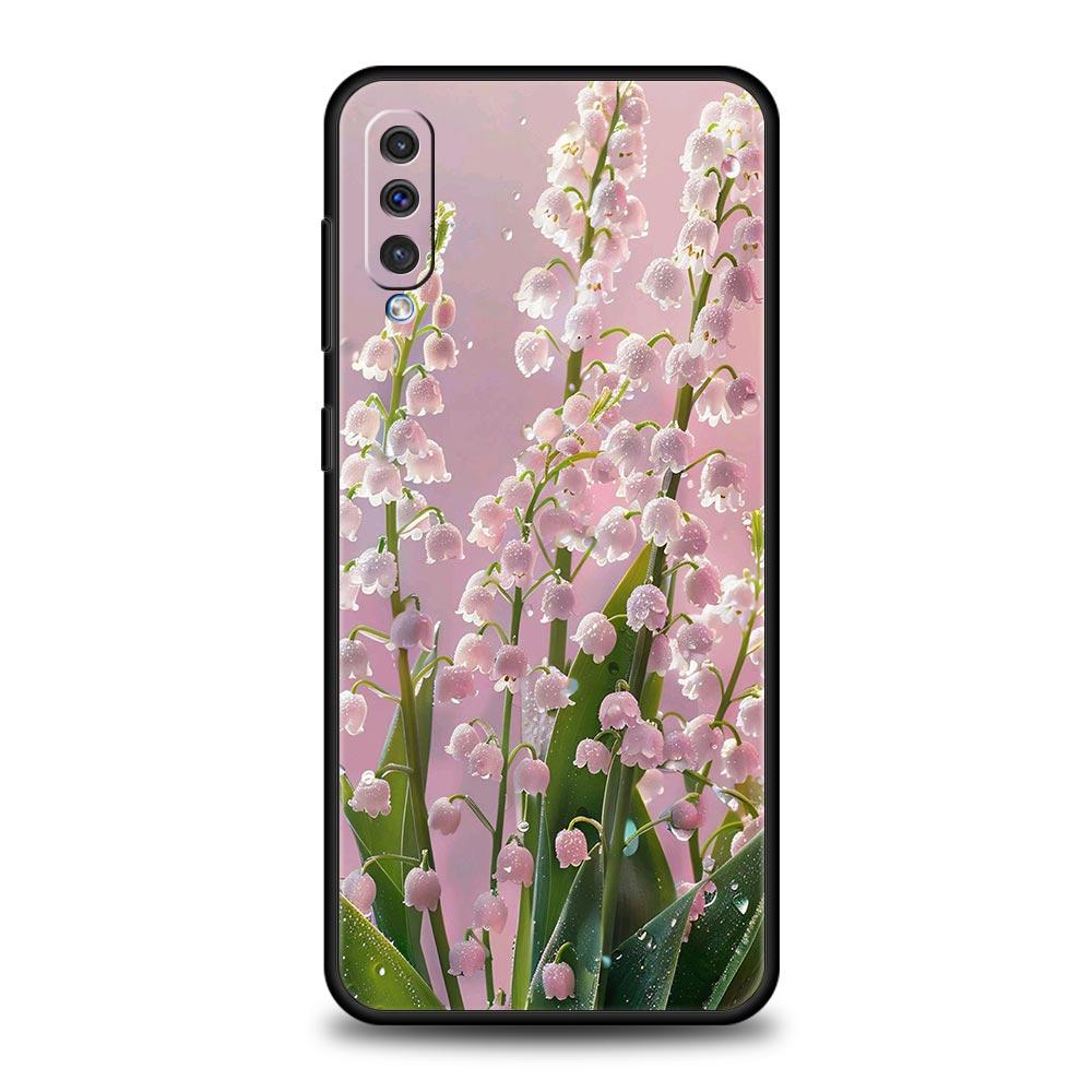 Lily Of The Valley Clear Floral Phone Case for Samsung Galaxy A56 A36 A26 A16 A34 A24 A42 A22 A20 A12 A40 A30 A10 Soft TPU Cover