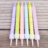 Ins Retro Letters Happybirthday Colorful Birthday Cake Candle New Rainbow Color Children