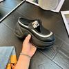 2025 New Summer Casual Fashion Muffin Women's Shoes Platform Heightening Slippers Women's Lazy Bag Head Wear-resistant Super Soft