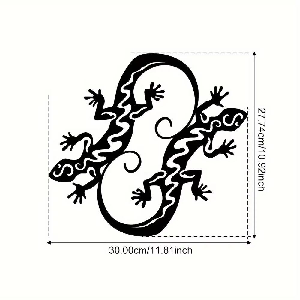 Gecko Iron Crafts Стильный декор для интерьера и улицы, идеально подходит для гостиной, спальни, прихожей и украшения стен на улице