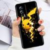Злой Пикачу темный для Xiaomi Redmi 9A 9C 9AT 10C 9 9T 10 12C 13C 8 12 K60 A1 K50 K40 5G черный чехол для телефона Funda