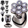 Multifunctional Electric Shaver with Seven Cutter Heads, Full Body Wash Safe