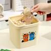 Мультяшное настольное мусорное ведро Милое маленькое мусорное ведро Забавное настольное мусорное ведро Мини-мусорное ведро для дома Офиса Стола Туалетного столика
