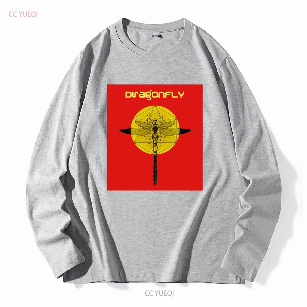 Psychedelic Trance Music Dragonfly Records Mens Cotton T Shirt vintage Washed Stretched Stylish Slightly Comfortable Versatile