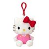 Sanrio Fuwashika Kids Mascot Hello and ABS Ages 6 and 320421 Holder, Kitty, Nylon, Polyester, Resin, Up, Strap,