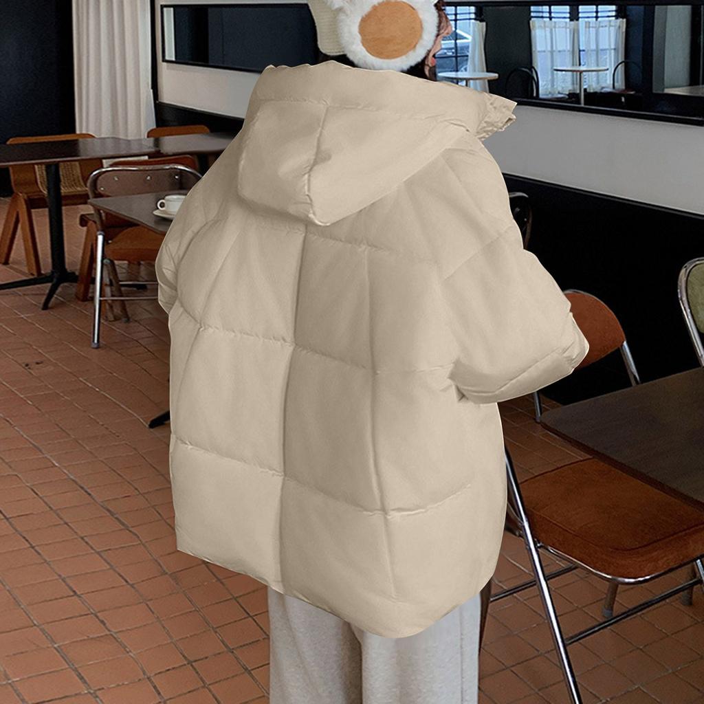Женское зимнее пальто, теплая куртка с капюшоном, женские утепленные легкие пальто, женская верхняя одежда