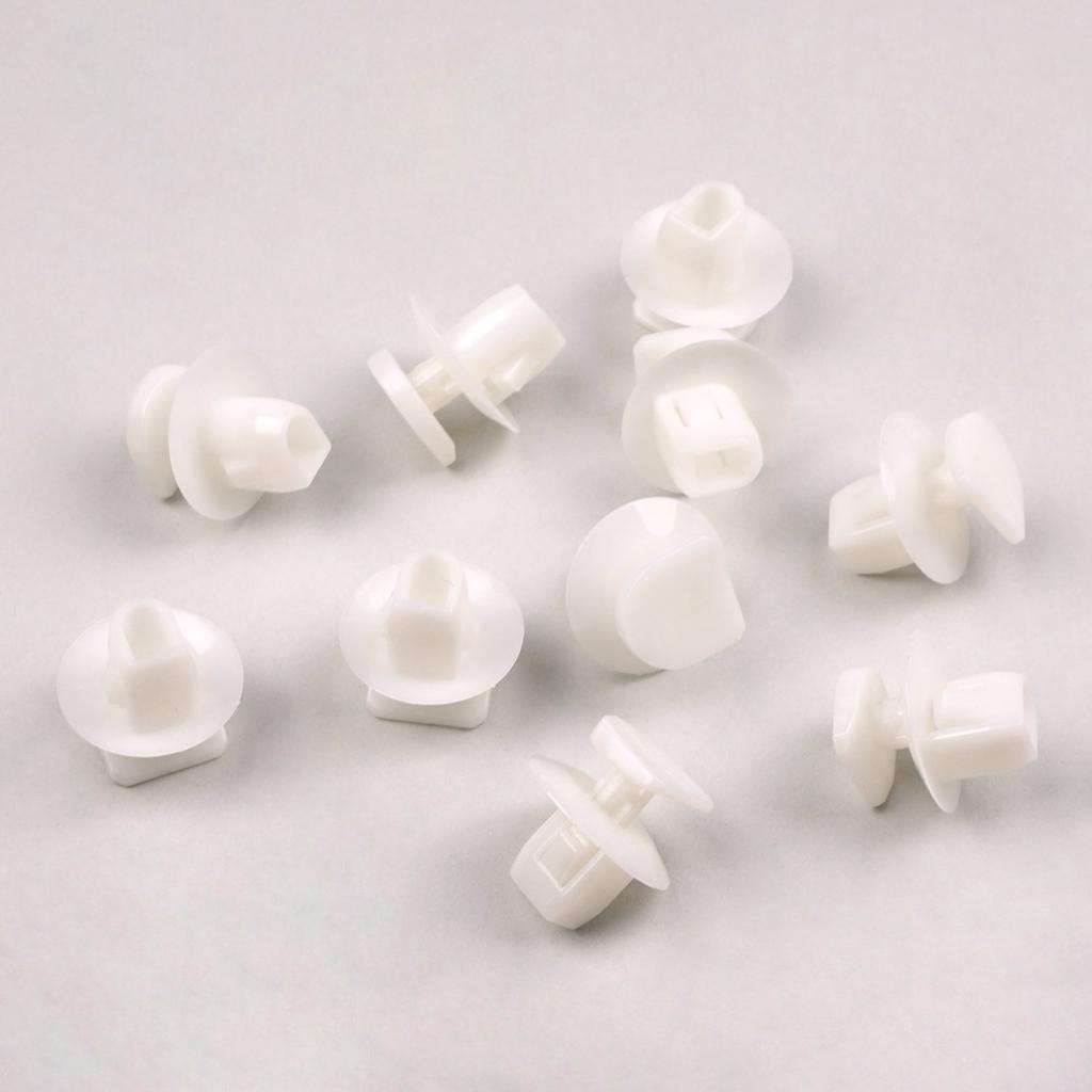 ESC Auto Parts ECF2141 10 Pieces Trim Panel Clip for Toyota Top Head Size: 19.2mm Stem Length: 11mm Fits Into: 9.7x7.6mm