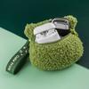 Earphone Storage bag Couple Gift Mini Wallet Keychain Frog Plush Coin Bag Zipper Coin Purses