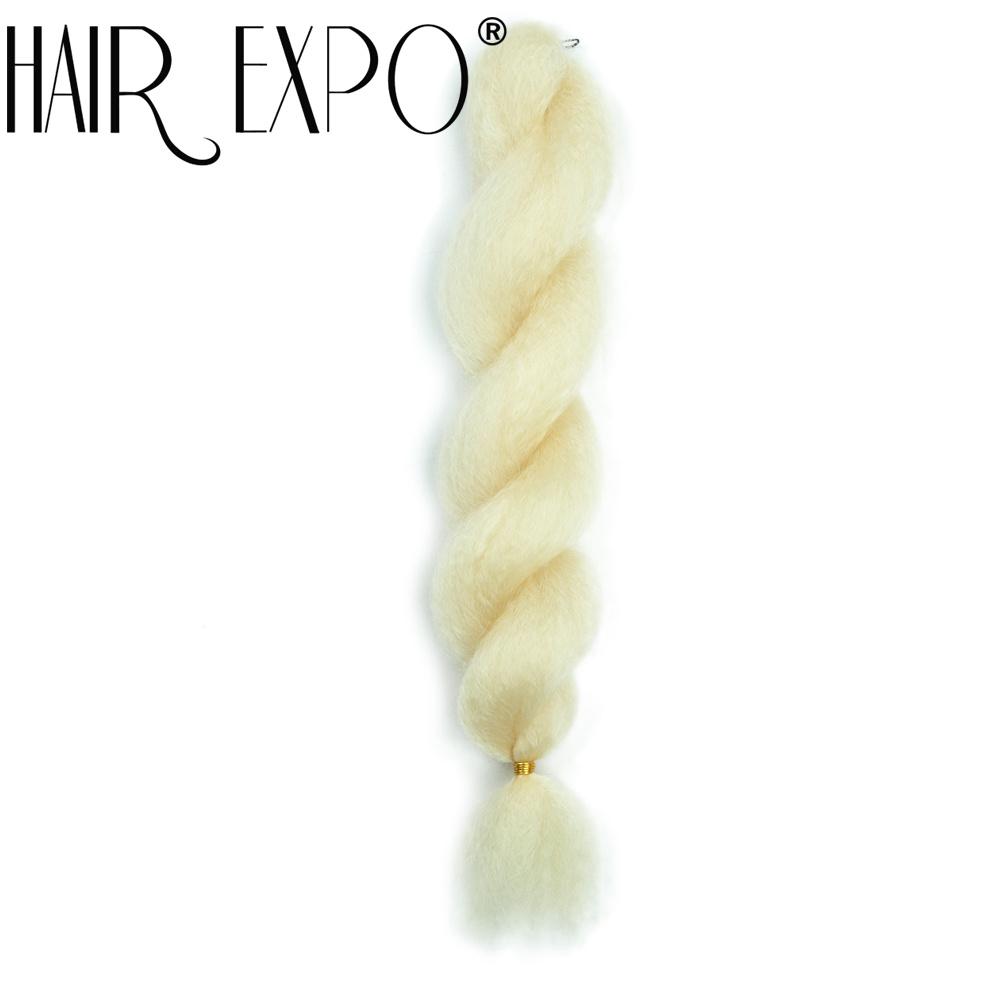 Synthetic Vixen Crochet Hair 26Inch Kinky Straight Braiding Hair Extensions Fluffy Jumbo Braids Afro Kinky Curly Vixen Bulk Hair