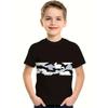 Полосатая футболка Simplicity 3D Print Tee Shirt Kids Boys Clothes Short Sleeve Casual Children Clothing Fashion T Shirt For Boys