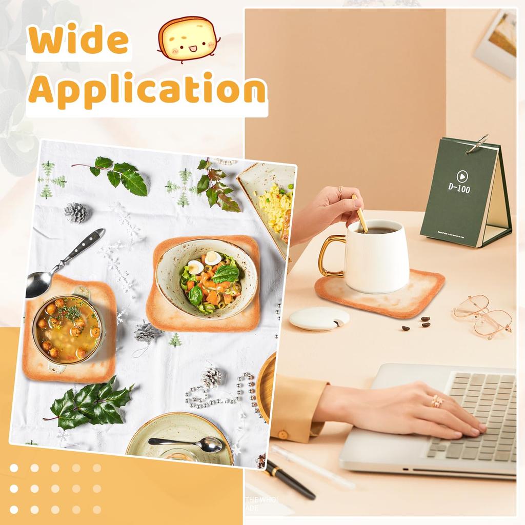 Fenrry 6PCS Набор для валяния из игл, подставки под тосты, набор для валяния из шерсти, подкладка для валяния из шерсти для самостоятельного украшения и рукоделия