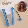 Rubber Band Hair Curling Tool Set with Cover for Styling Cold Perm Curls