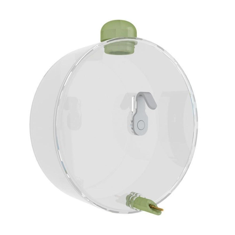Transparent Birds Water Bottle 350ml Parrot Waterer New Small Pet Water Bottle for Bird Cage