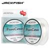 JACKFISH 300M Fluorocarbon Fishing Line 4-32LB Carbon Fiber Leader Line Fly Fishing Line Pesca