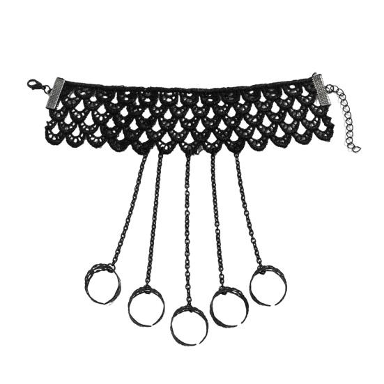 Браслет на палец в стиле готический призрак, браслет-кольцо в стиле панк-гвоздь, регулируемый коготь на палец, браслет варежки с готическим призраком